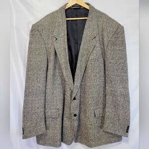 Vintage Tussah Silk London Square Oldmoney Timeless British Tweed SportCoat Suit